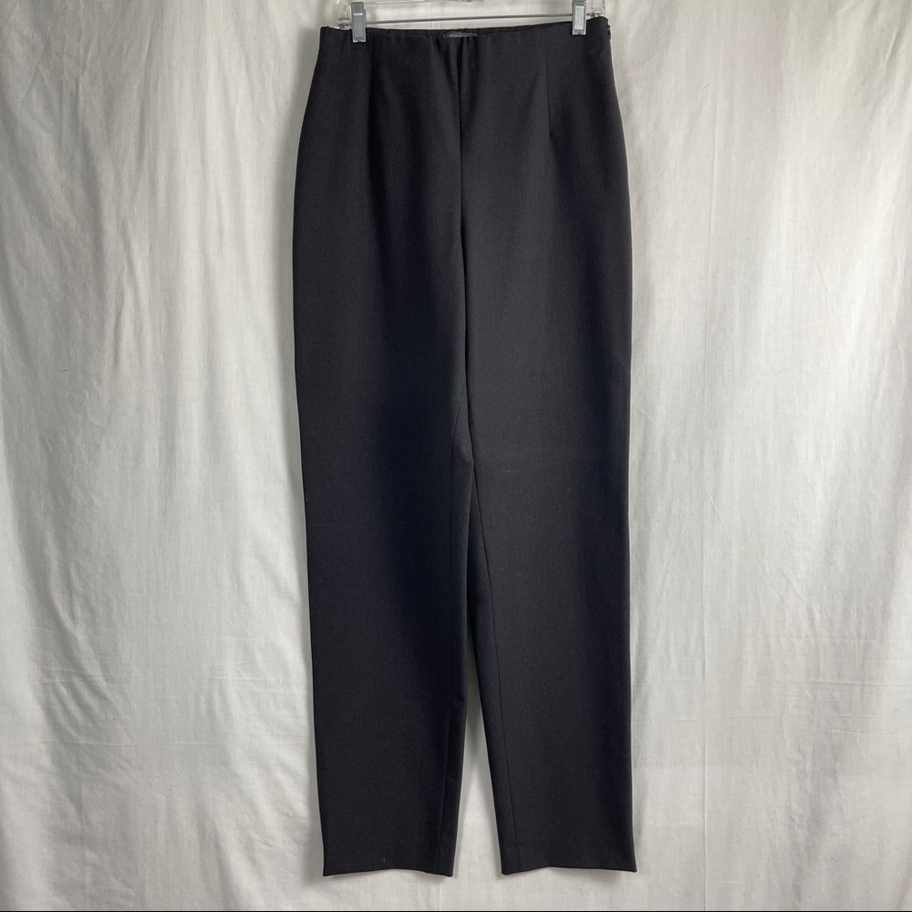 Lafayette 148 High Waisted Grey Side Zip Pants